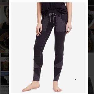 Free People Movement Kyoto Leggings EUC Black
